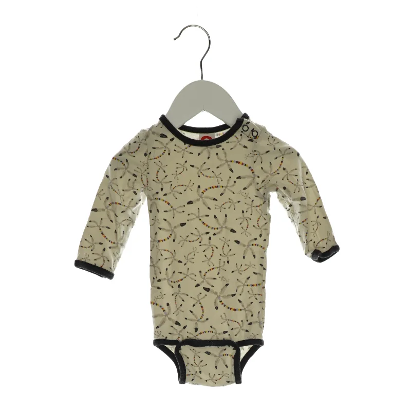 Langærmet bodystocking (Str. 62)