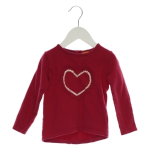 Langærmet bluse fra Pusblu (str. 92)