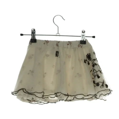 Nederdel med blomster print