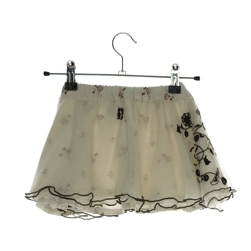 Nederdel med blomster print