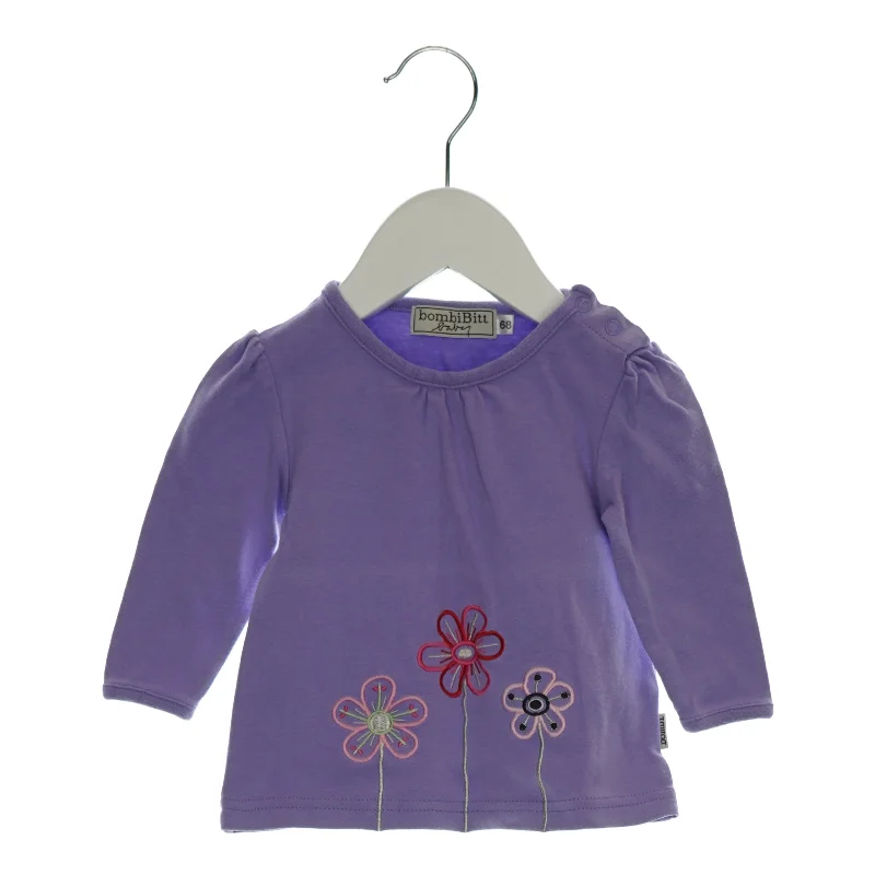 Langærmede bluse fra BombiBitt (str. 68)