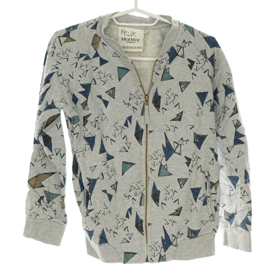 Sweatshirt med lynlås fra MarMar Copenhagen (7 år / 122 cm)