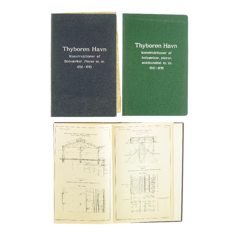 Thyborøn havn fra 1915-1958