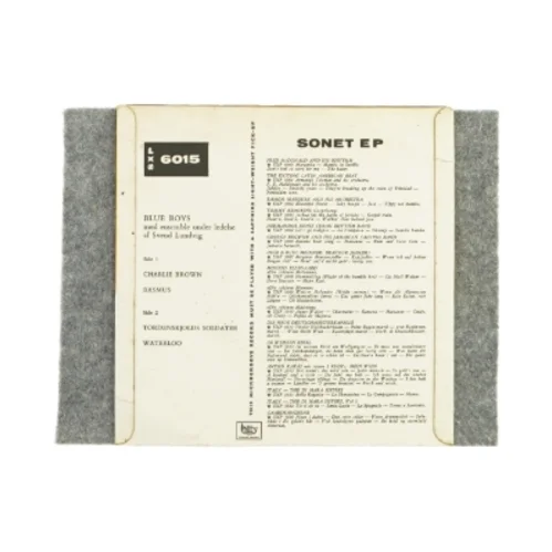 EP - Blue boys, Waterloo, Charlie Brown tordenskjolds soldater