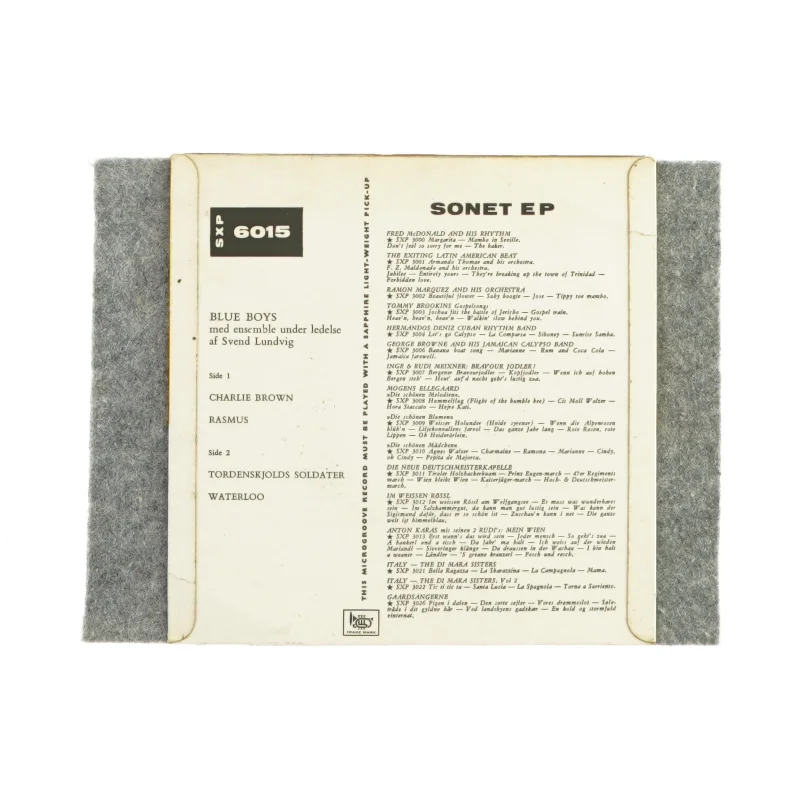 EP - Blue boys, Waterloo, Charlie Brown tordenskjolds soldater