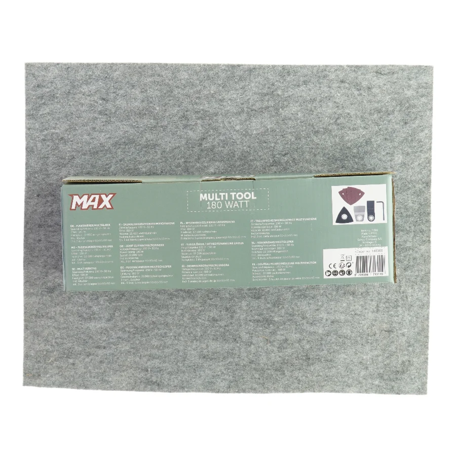 Multi tool fra Max (str. LBH: 33x8x11)