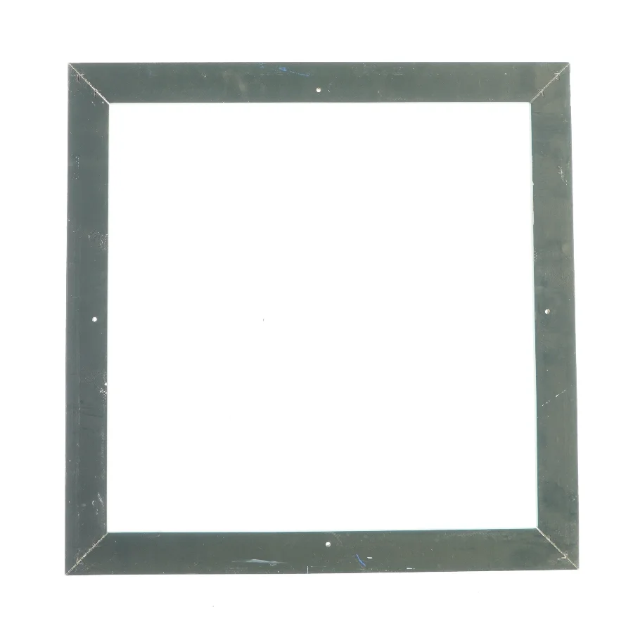 Sølvfarvet træramme (44x44cm)