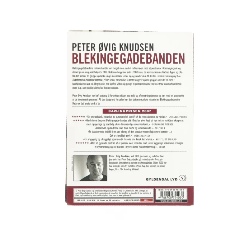 Blekingegadebanden (Lydbog)