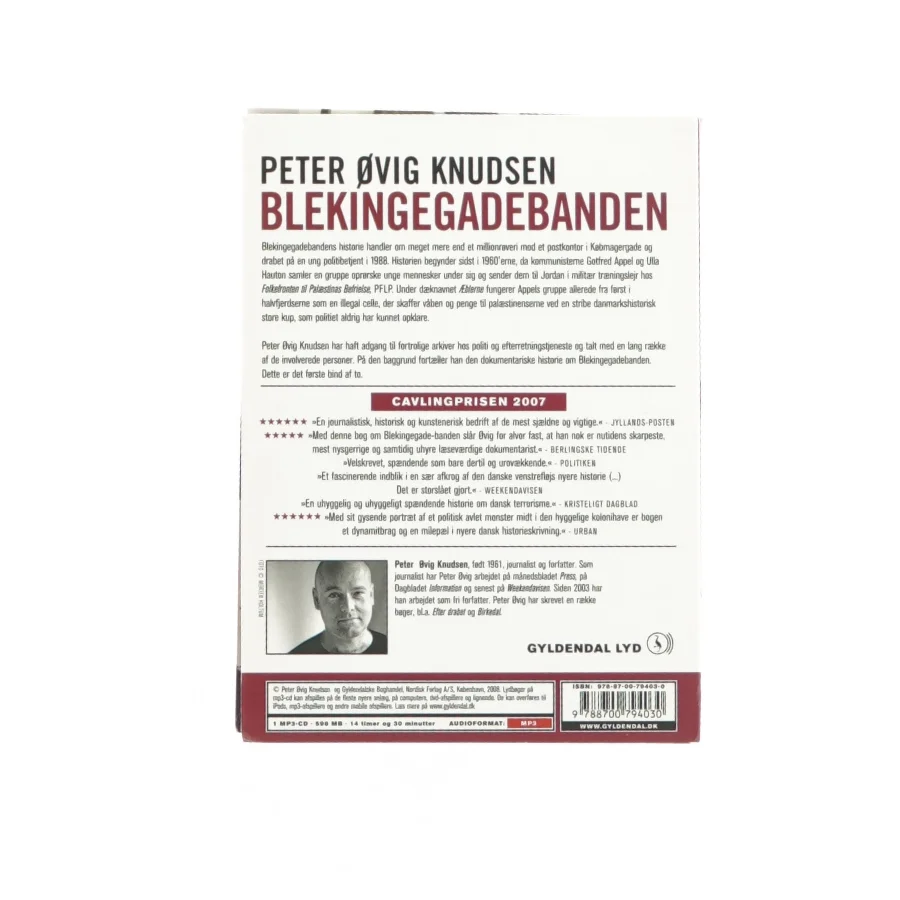 Blekingegadebanden (Lydbog)