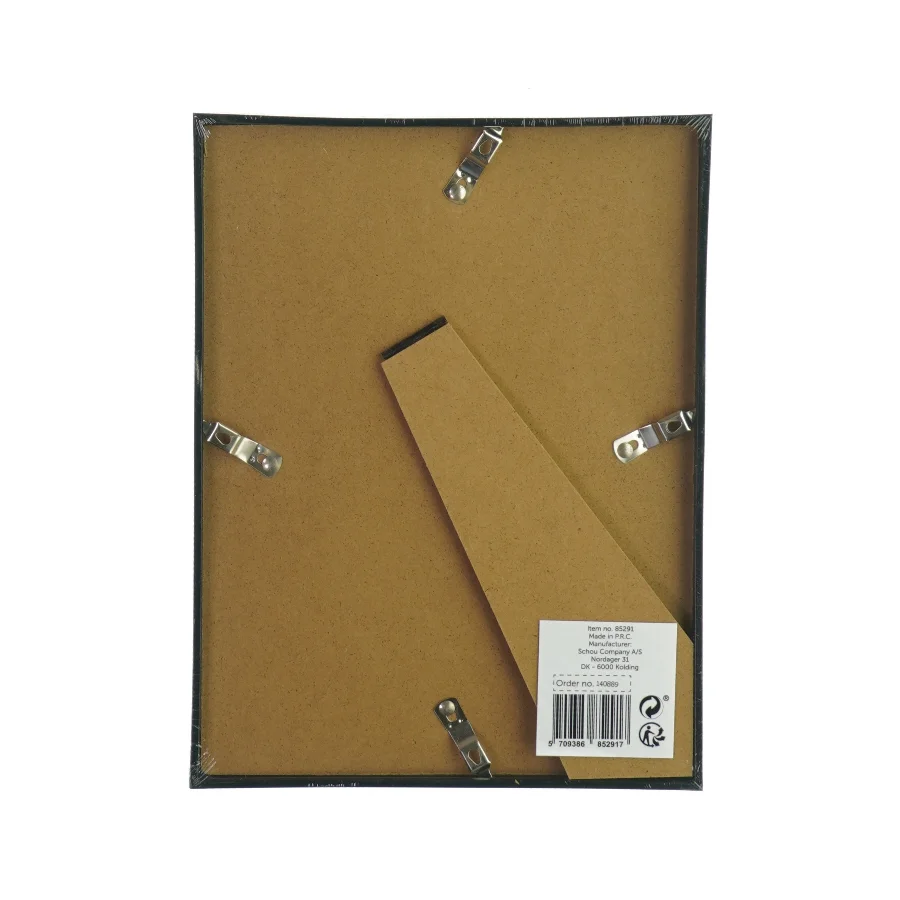 Sort billedramme fra Ukendt (str. LB: 18x24 cm)