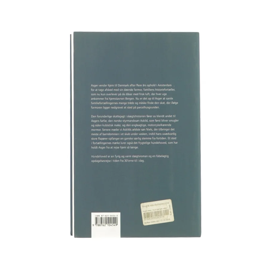 Hundehoved af Morten Ramsland (bog)