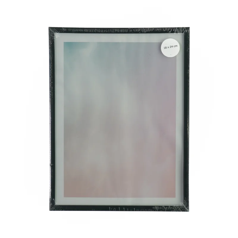Sort billedramme fra Ukendt (str. LB: 18x24 cm)
