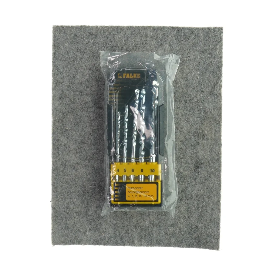 Murbosæt fra Falke (str. 4,5,6,8,10mm)