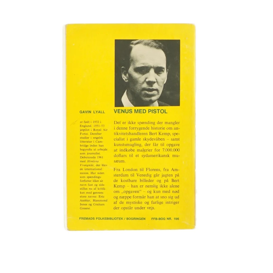 Venus med pistol af Gavin Lyall (bog)
