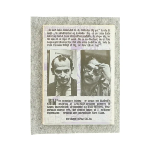 Afsløringen - manden der var Hans Esser på bild (bog)