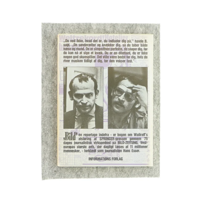 Afsløringen - manden der var Hans Esser på bild (bog)