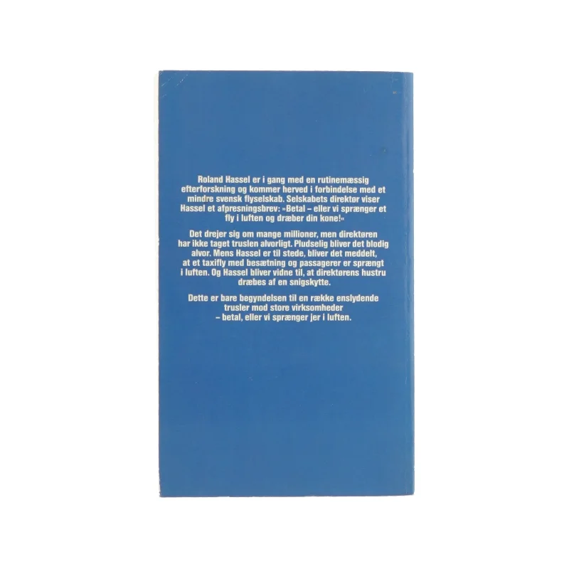 Afpresning - en Roland Hassel thriller (bog)