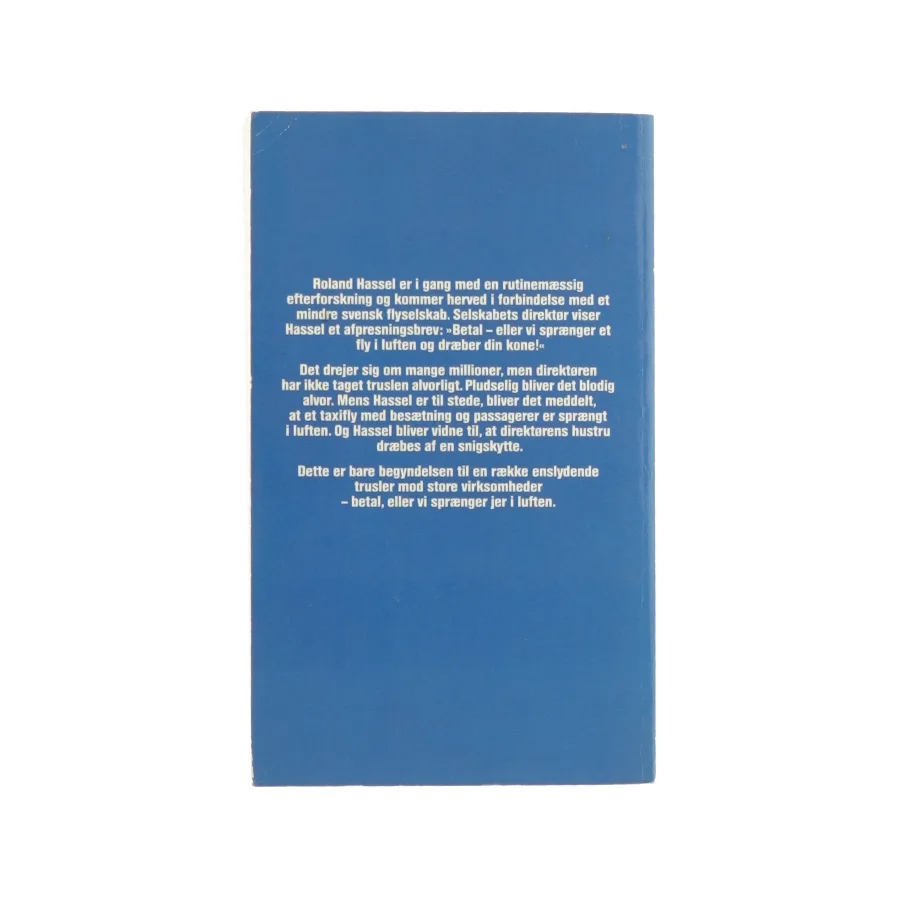 Afpresning - en Roland Hassel thriller (bog)