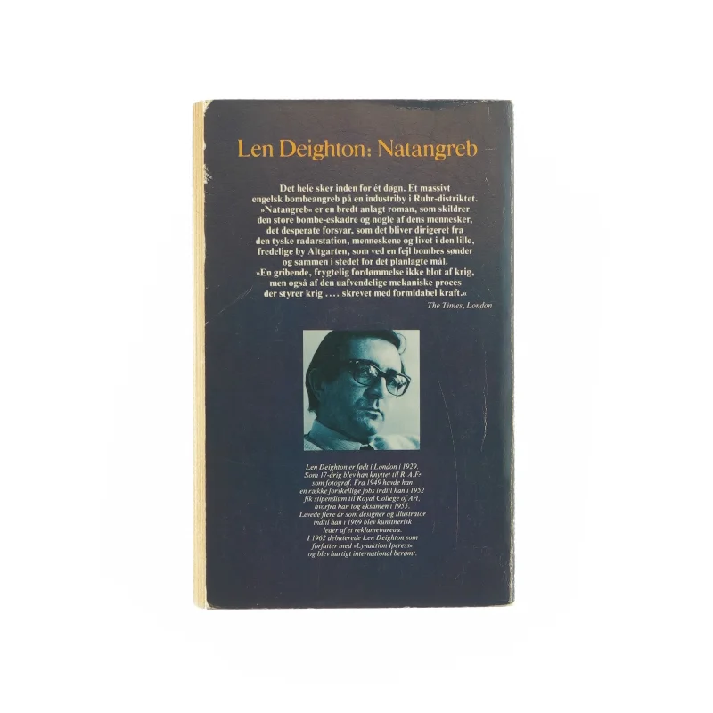 Natangreb af Len Deighton (Bog)
