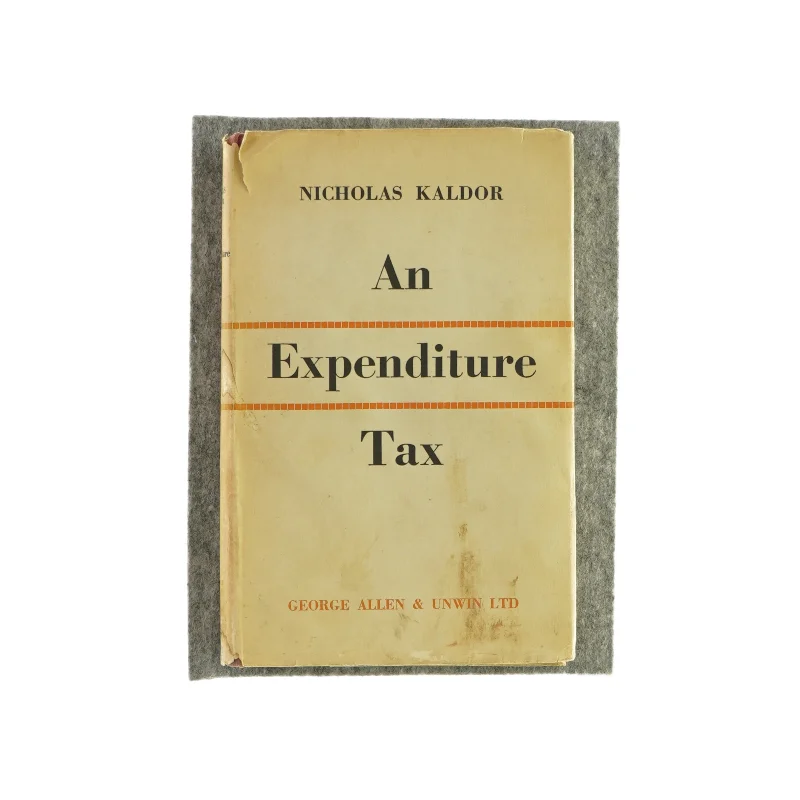 An expenditure tax af Nicholas Kaldor (Bog)