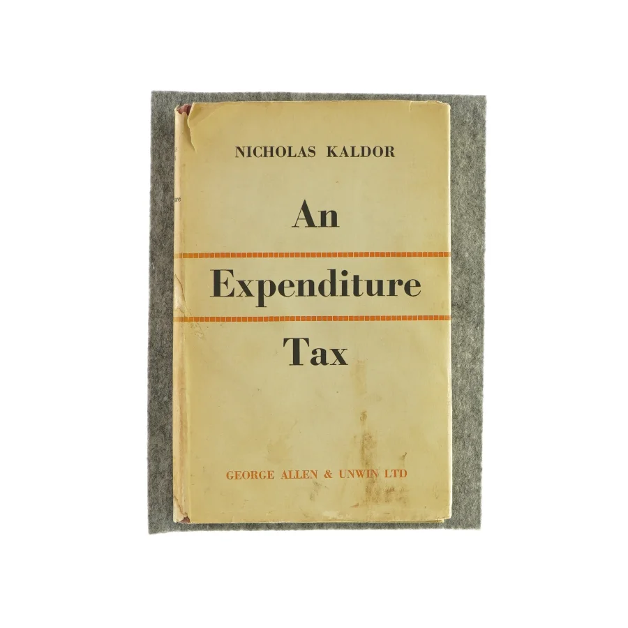 An expenditure tax af Nicholas Kaldor (Bog)
