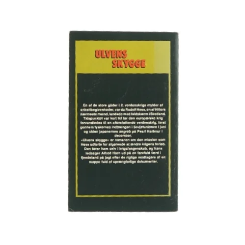 Ulvens skygge af James Barwick (bog)