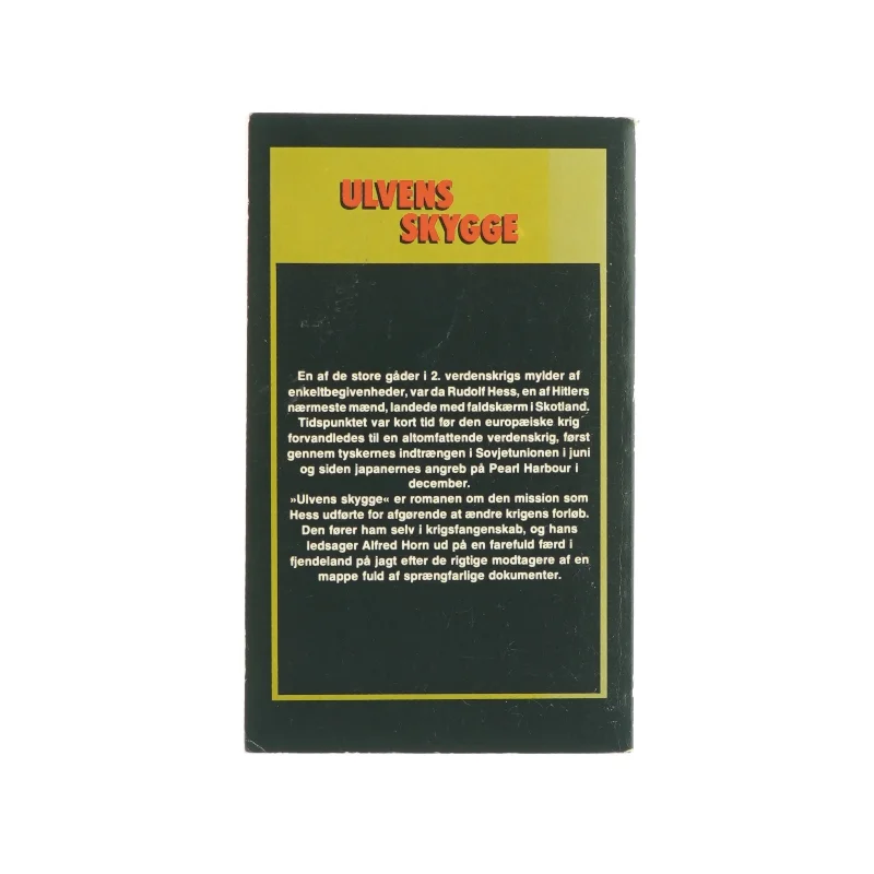 Ulvens skygge af James Barwick (bog)