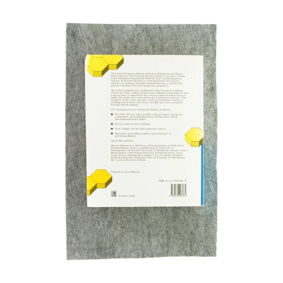 The strategy process af Henry Mintzberg, James Brian Quinn og Sumantra Ghoshal (Bog)