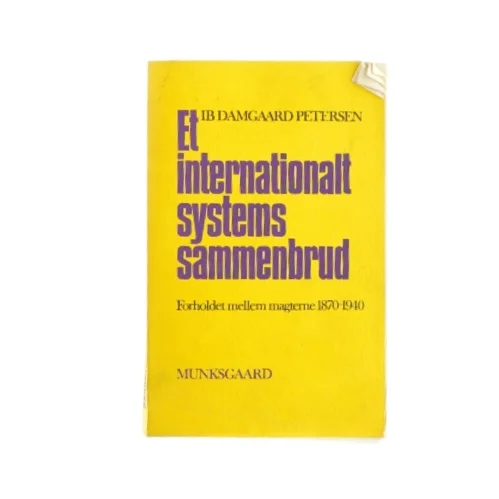 Et internationalt systems sammenbrud (bog)