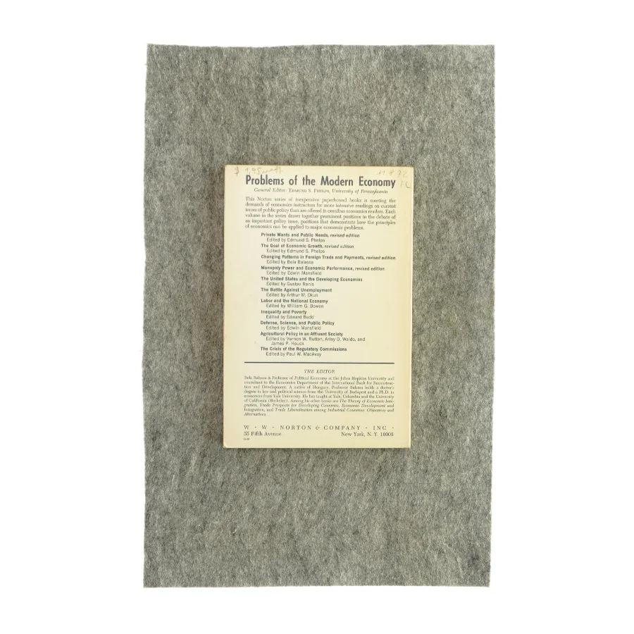 Changing patterns in foreign trade and payments (bog) 