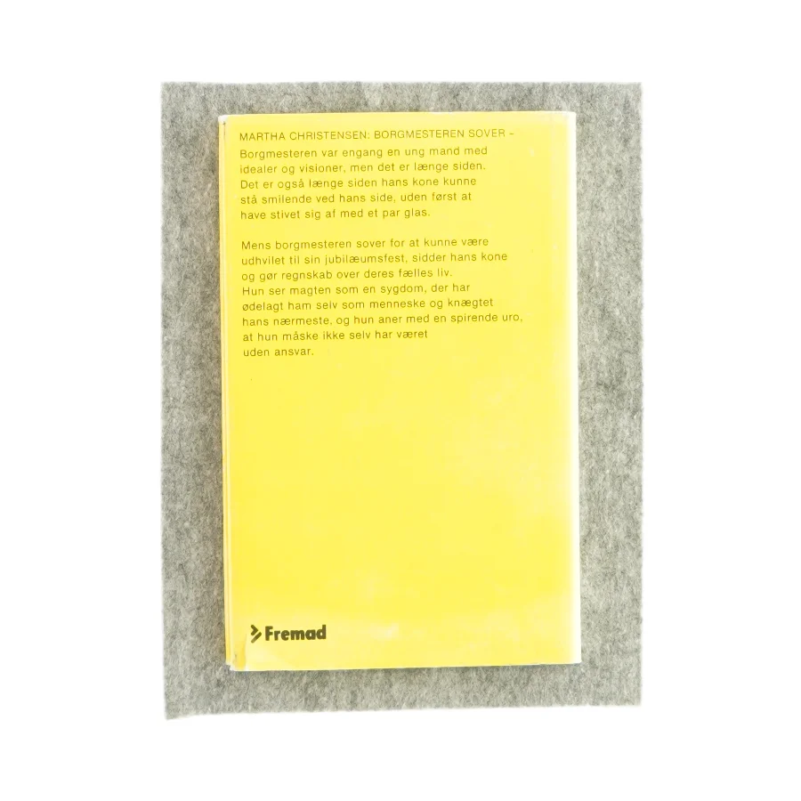 Borgmesteren sover af Martha Christensen (bog)