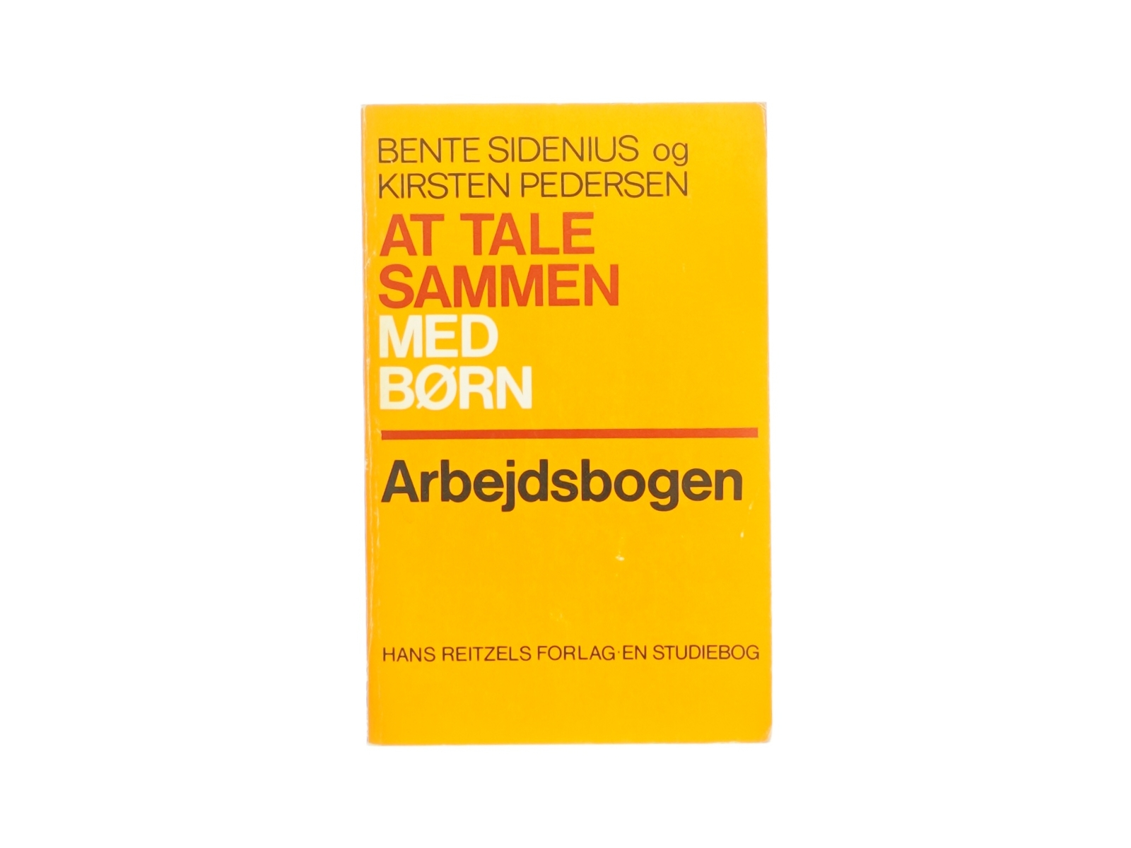 At tale sammen med børn, arbejdsbogen (bog)
