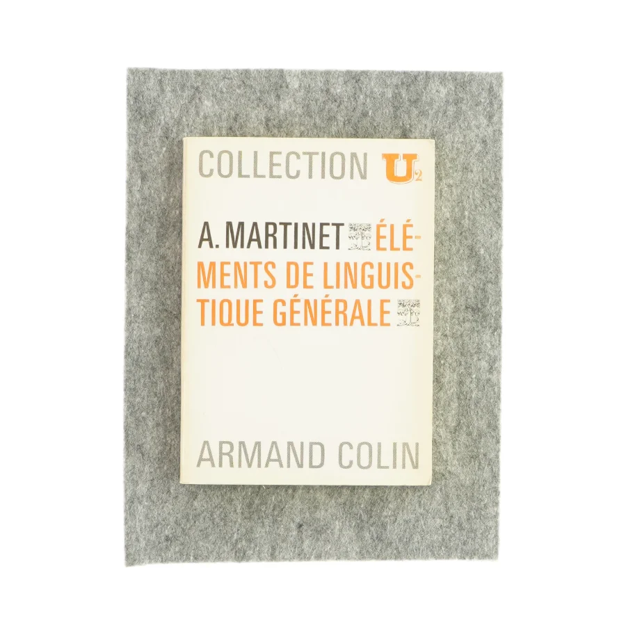 Éléments de linguistique générale (bog) 