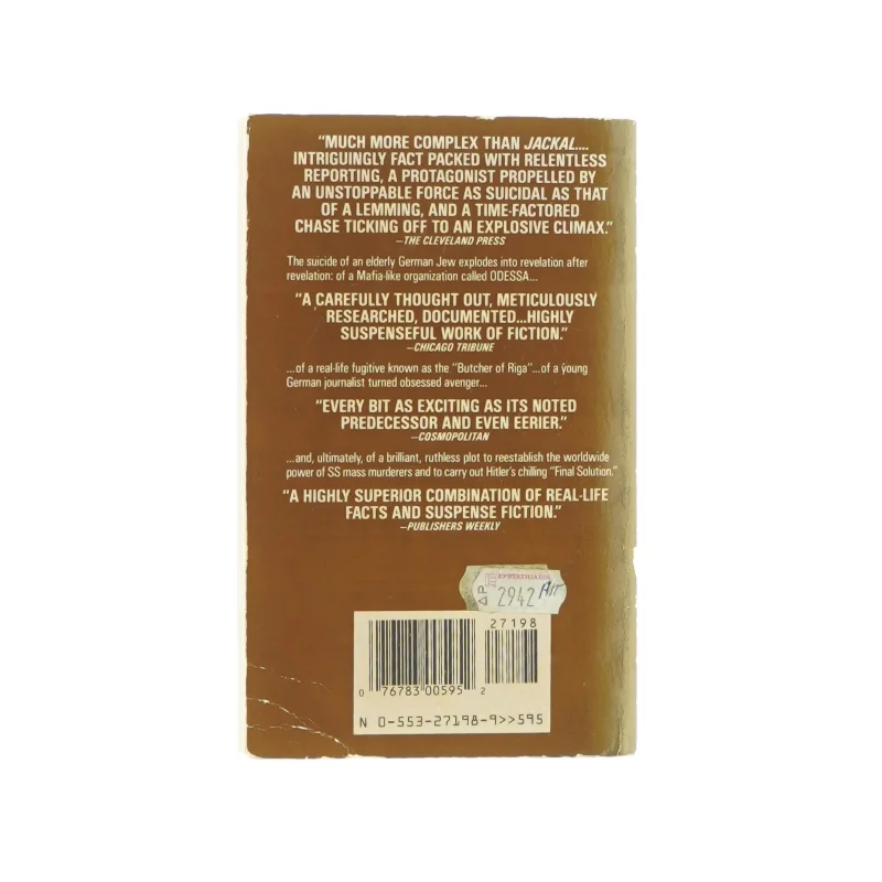 The Odessafile af Frederick Forsyth (bog) 