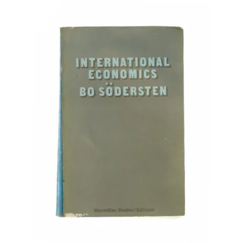 International economics af Bo Söndersten (Bog)