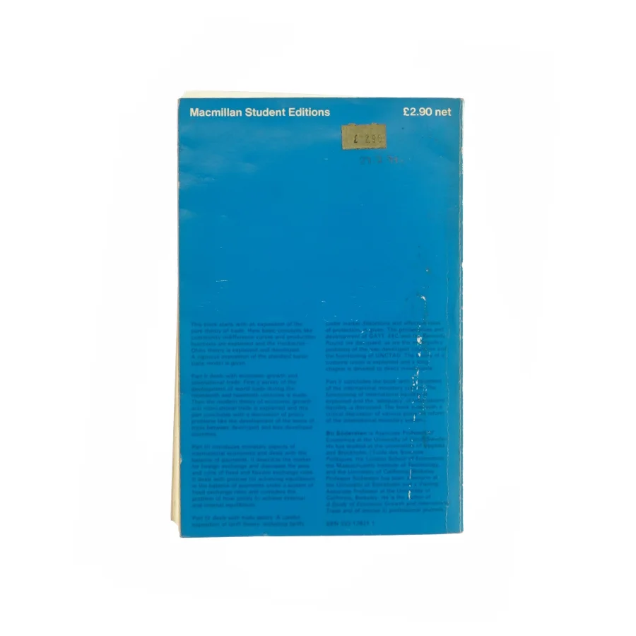 International economics af Bo Söndersten (Bog)