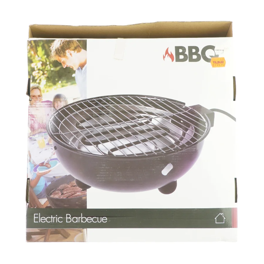Electric barbecue grill
