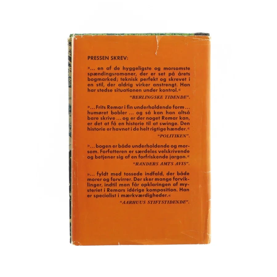 Døden holder aldrig ferie af Frits Remar (Bog)