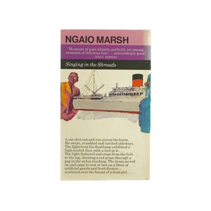 Singing in the shrouds af Ngaio Marsh (bog)