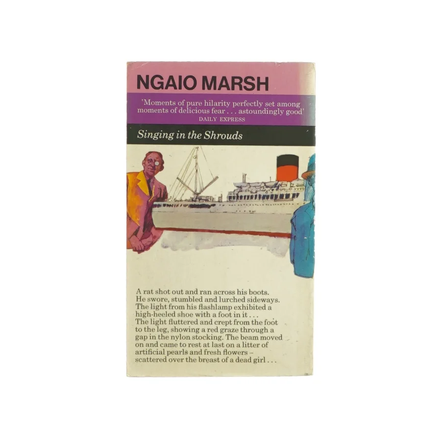 Singing in the shrouds af Ngaio Marsh (bog)