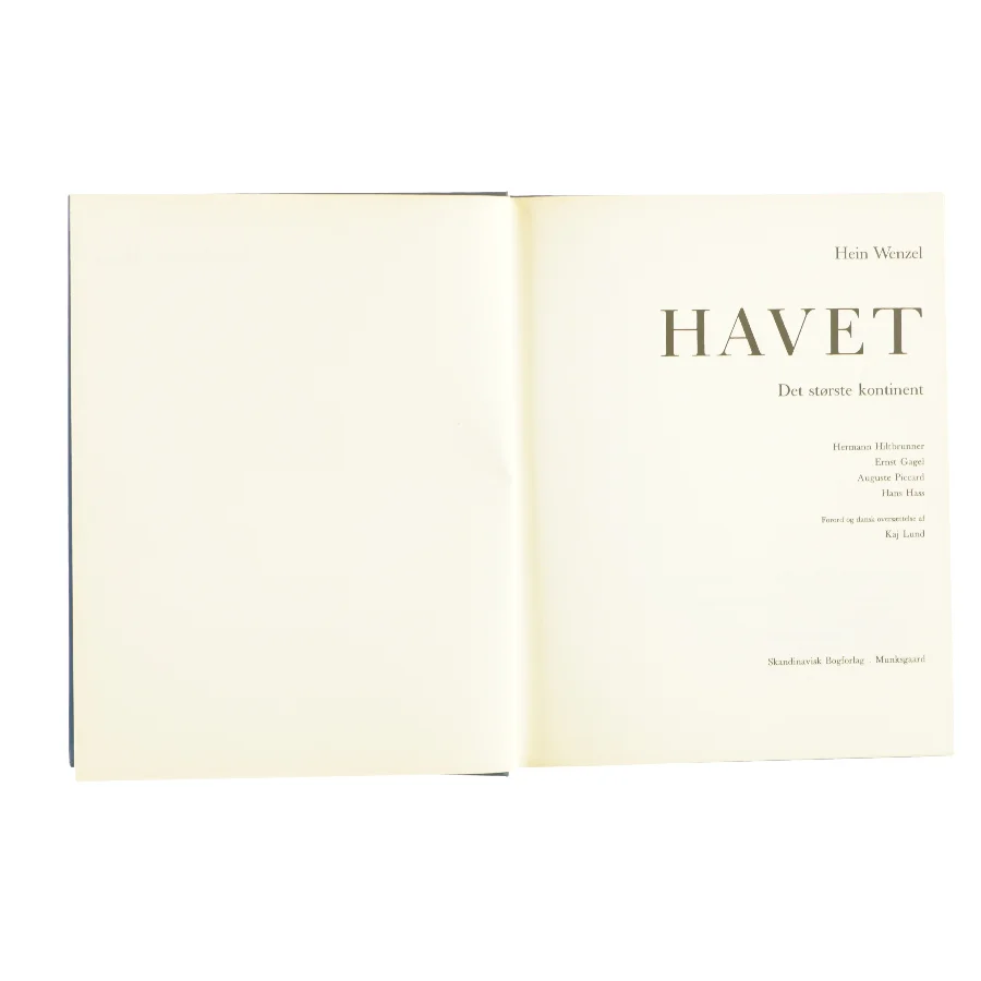 Havet af Hein Wenzel (bog)
