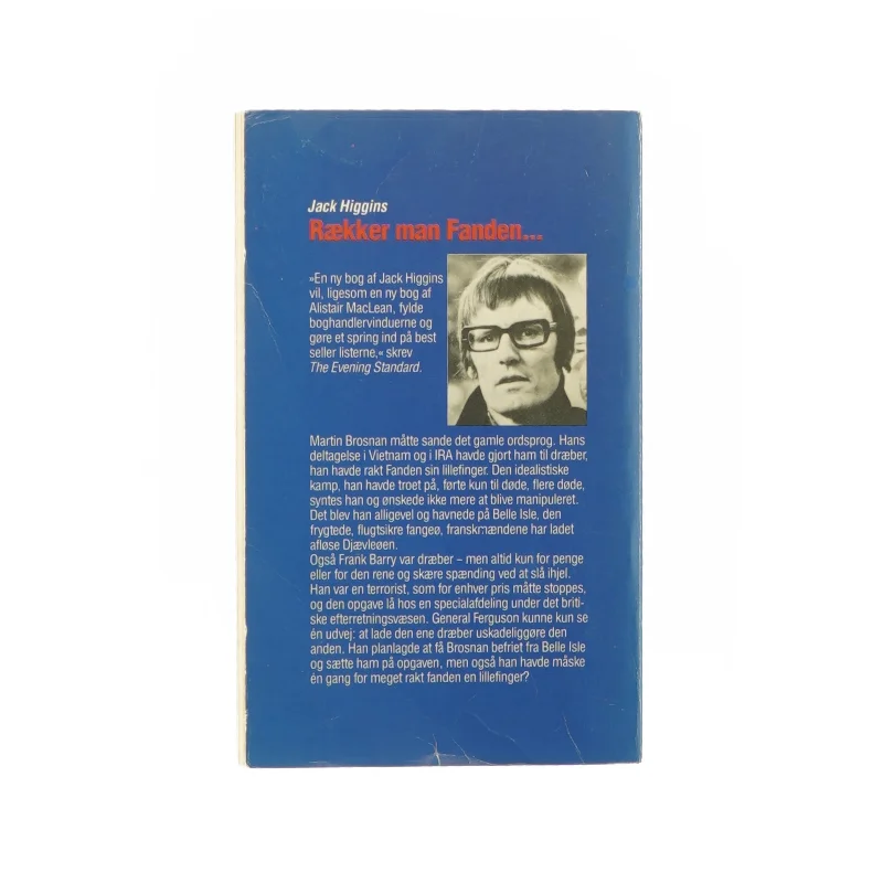 Rækker man fanden... af Jack Higgins (bog)