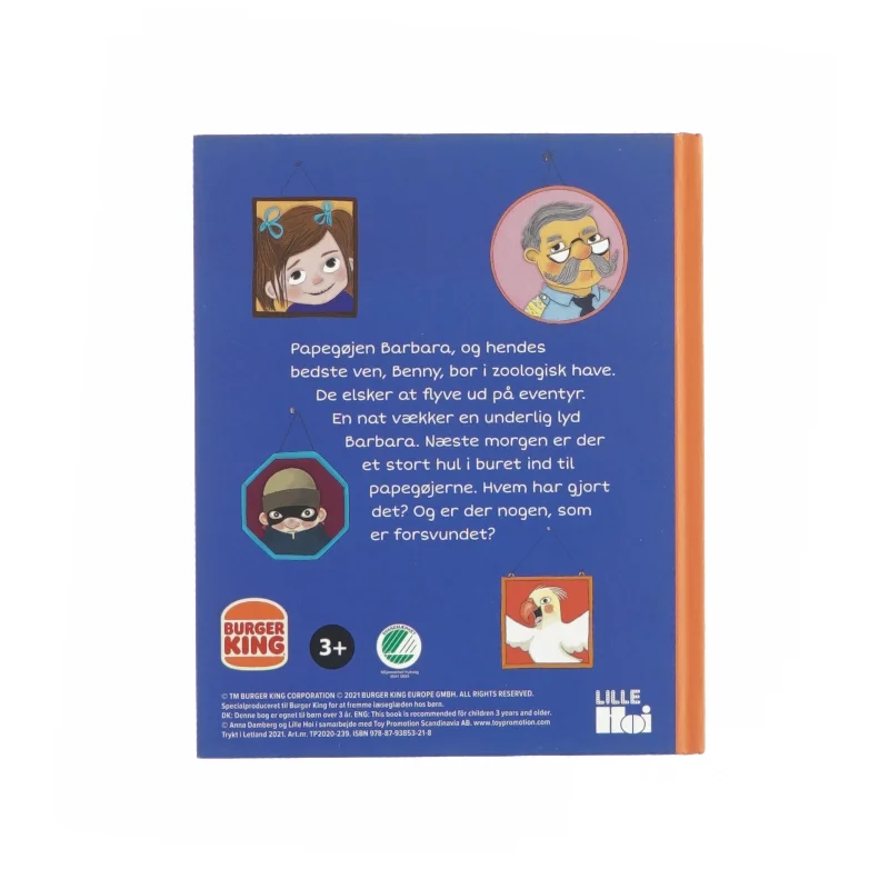 Barbara og tyven af Anna Damberg og Emma Glanslandt (bog)