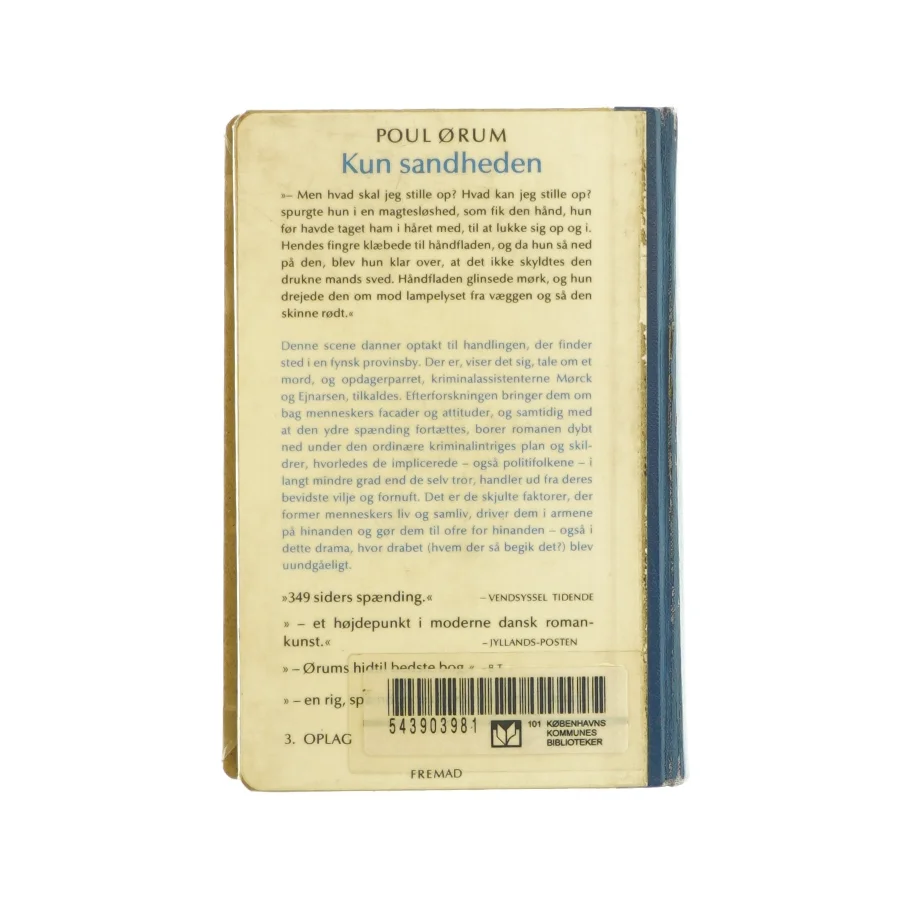 Kun sandheden af Poul Ørum (bog)