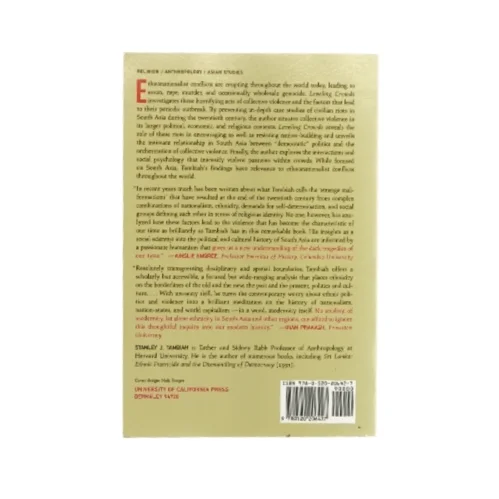 Leveling crowds af Stanley J. Tambiah (bog)