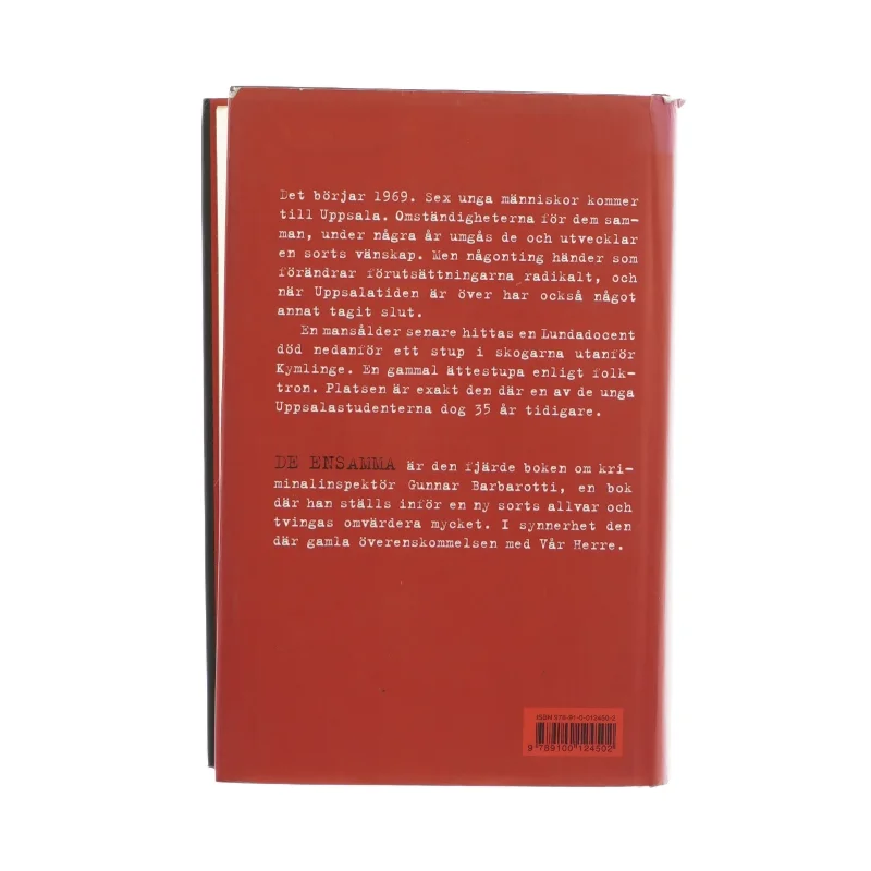 De ensamma af Håkan Nesser (Bog)