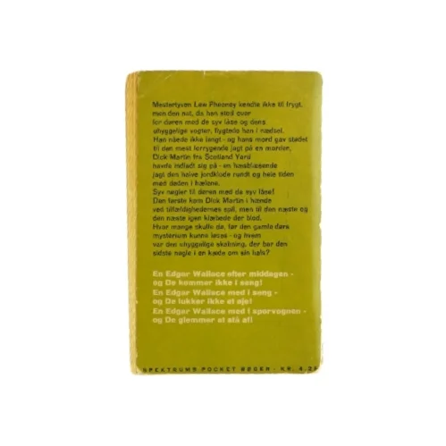 Døren med de syv låse af Edgar Wallace (bog)