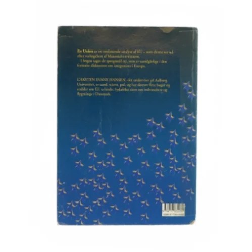 En union - Den europæiske union efter Maastricht af Carsten Svane Hansen (Bog)