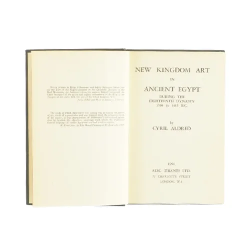 New kingdom art in ancient Egypt (bog)