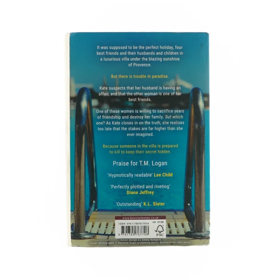 The holliday af T.M. Logan (bog)